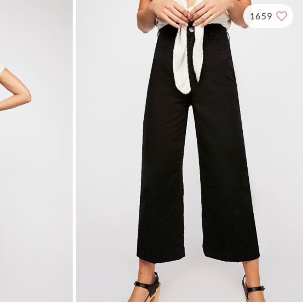 Free People wide-leg pants